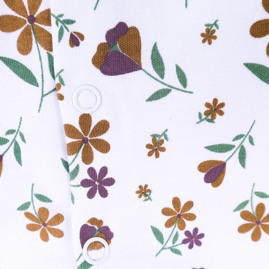 Romper Set - Flower Print Pack of 3
