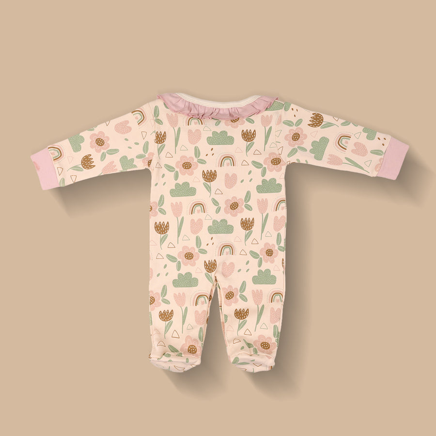 Romper Set - Flower Print Pack of 3
