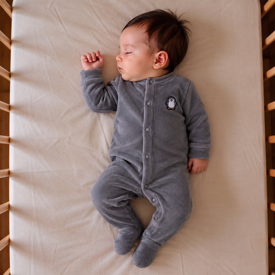 Winter Romper - Penguin Print