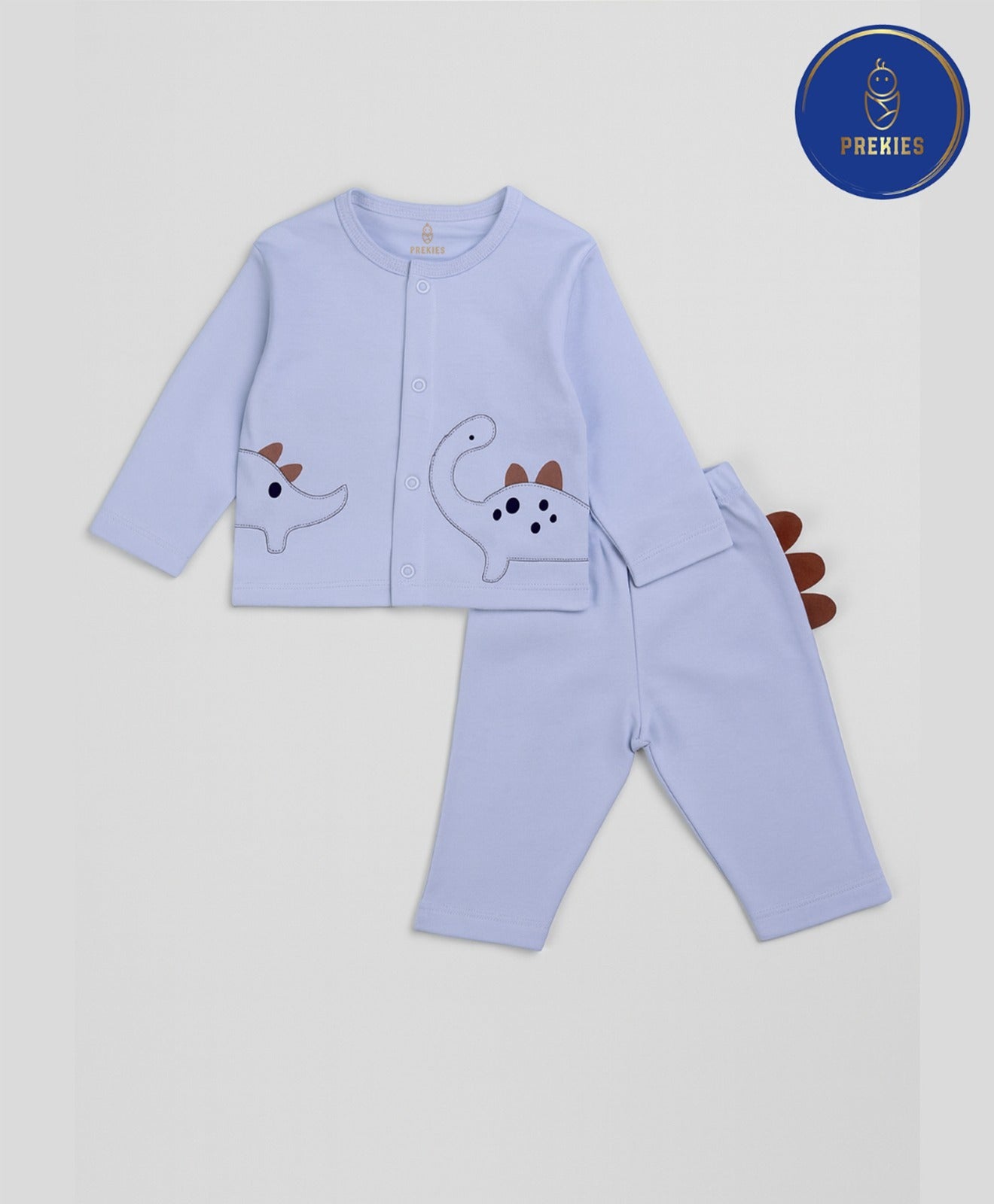 Set & Suit - Dino Print Blue