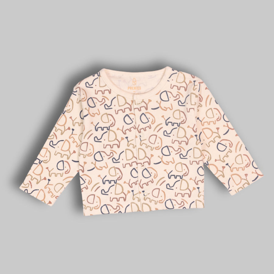 Set of 3 Jhablas - Elephant Print