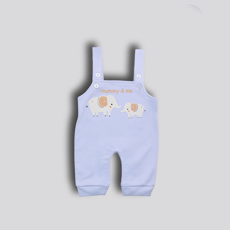 Dungaree Set - Elephant Print