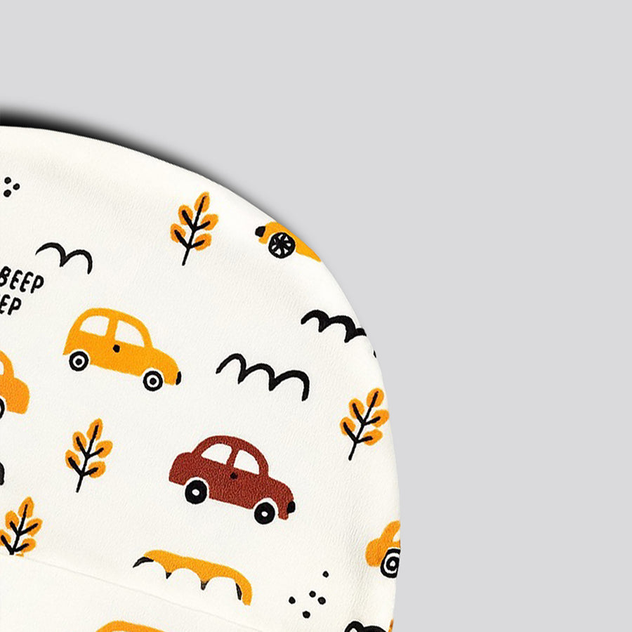 Cap, Mitten & Booties - Car Print