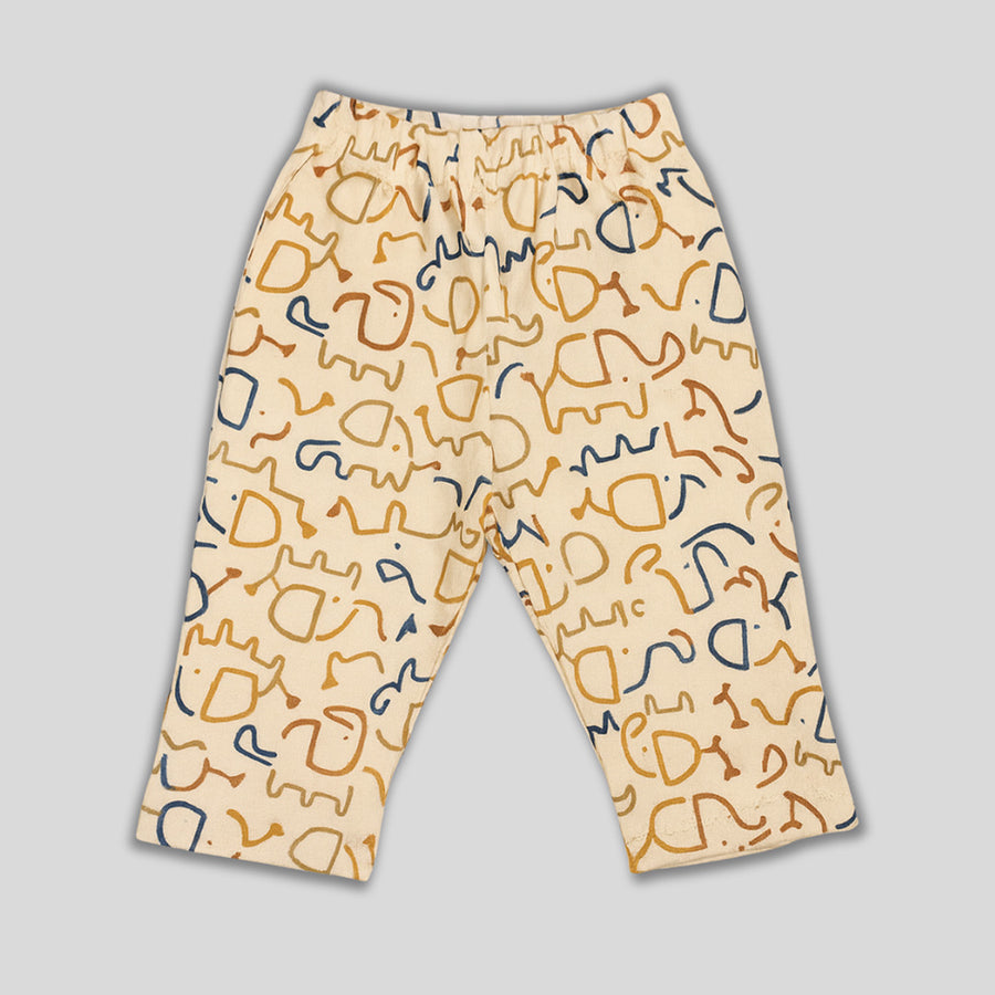 Set of 3 Pyjamas - Elephant Print