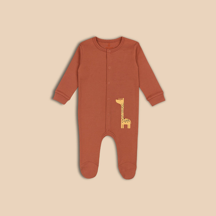 Romper Set - Lion Print Pack of 3