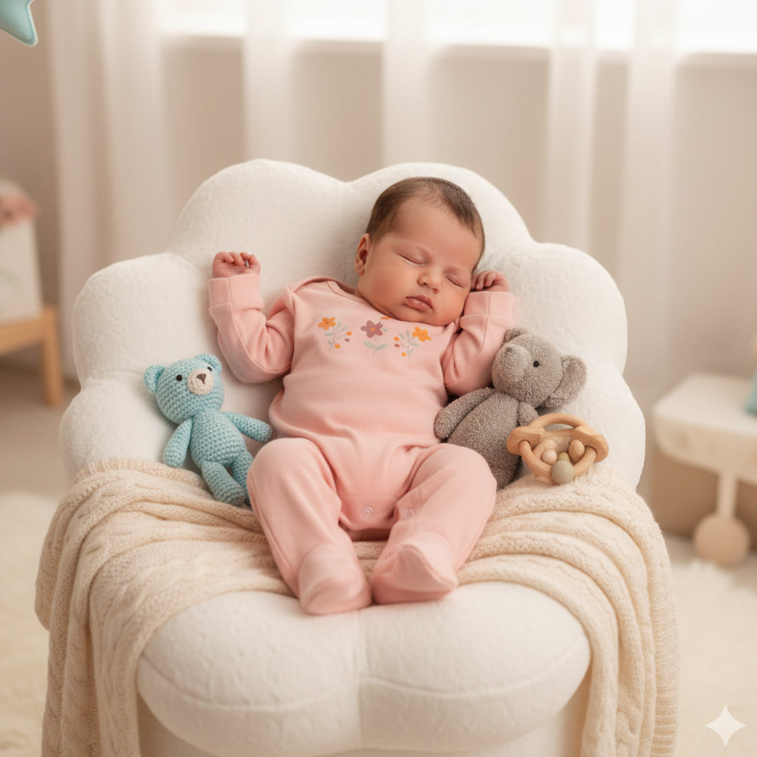 Romper Set - Flower Print