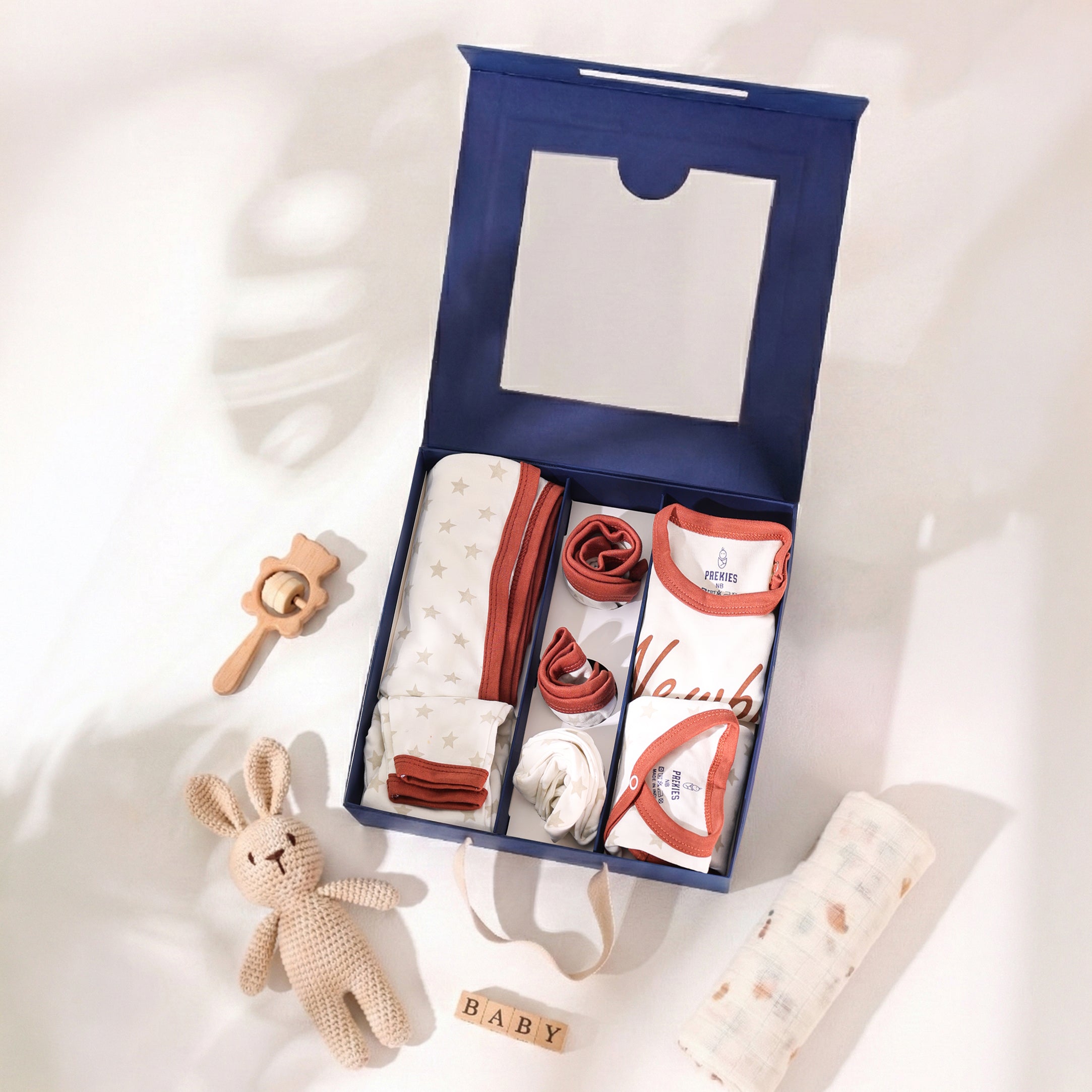 Newborn Gift Set - Newbie Print