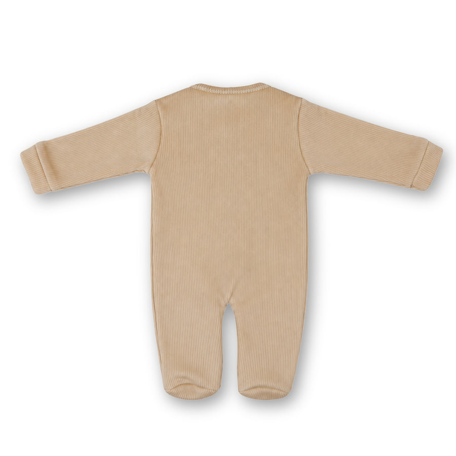 Winter Romper - Teddy Print