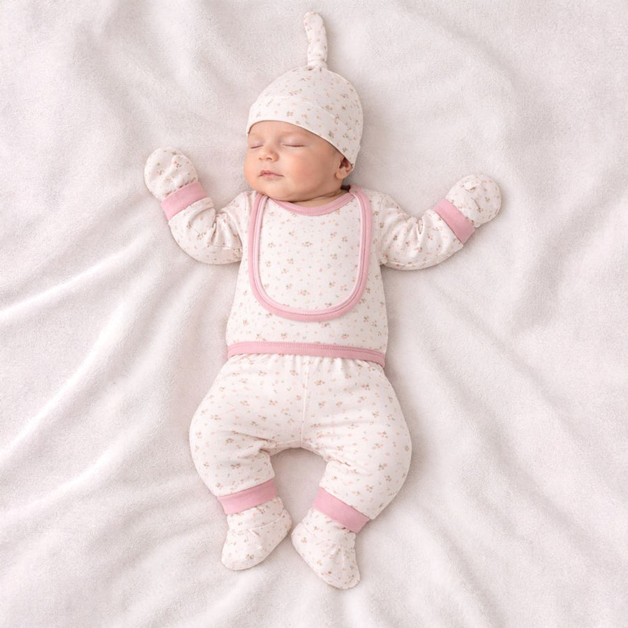 Newborn Gift Set - Flower Print